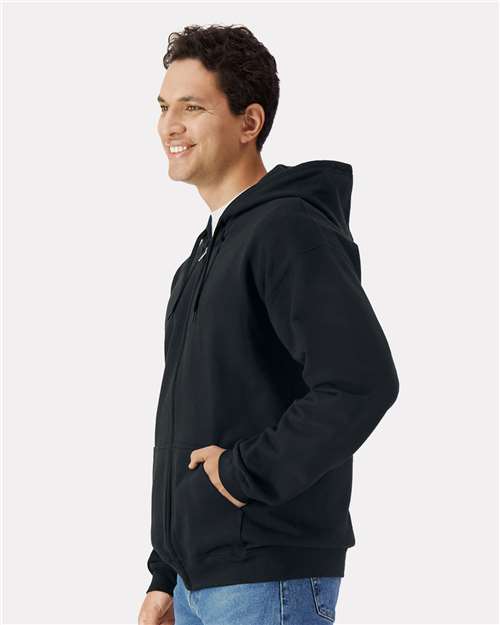 Unisex Softstyle® Full-Zip Hooded Sweatshirt - Image 4