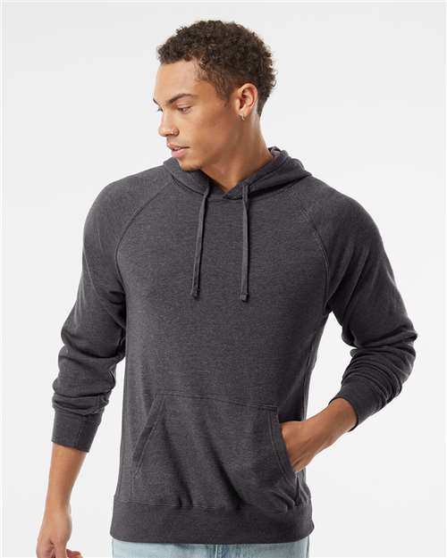 Unisex Special Blend Raglan Hooded Sweatshirt - Image 3