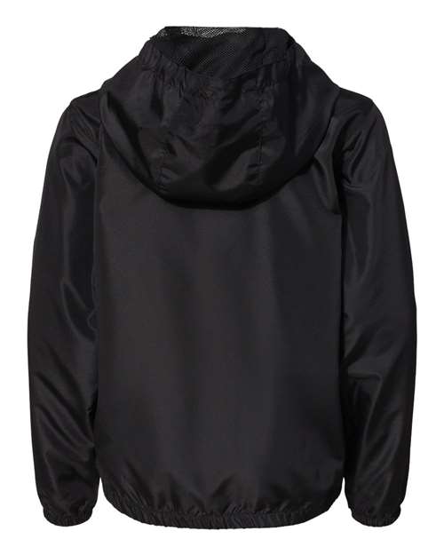 Youth Lightweight Windbreaker Full-Zip Jacket - Image 2