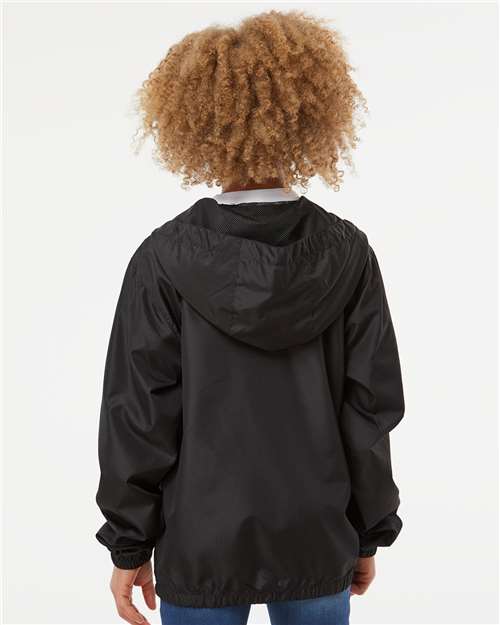 Youth Lightweight Windbreaker Full-Zip Jacket - Image 5