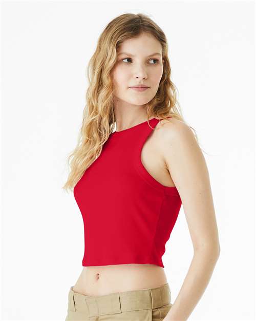 Women's Micro Rib Racer Tank - Image 4