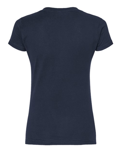 Women's Fine Jersey V-Neck T-Shirt - Image 2