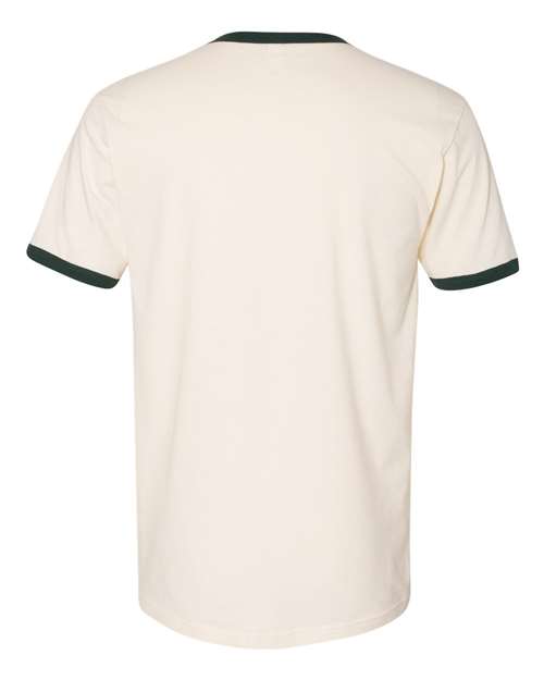 Unisex Cotton Ringer T-Shirt - Image 2