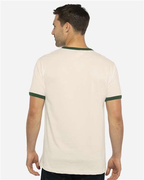 Unisex Cotton Ringer T-Shirt - Image 4