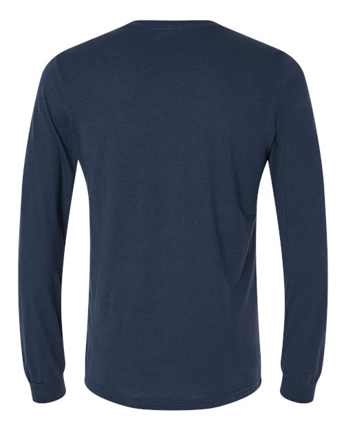 Unisex Triblend Long Sleeve Tee - Image 2