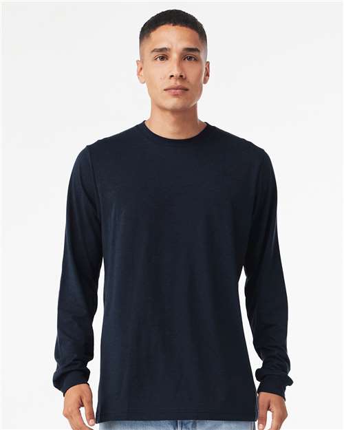 Unisex Triblend Long Sleeve Tee - Image 3